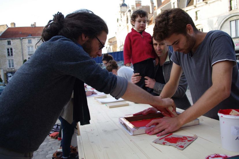 Sérigraphie Urbaine