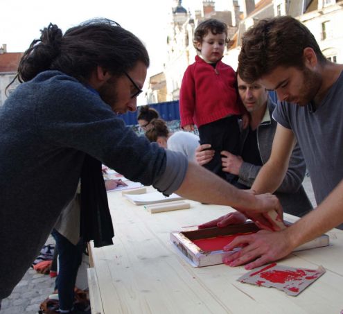 Sérigraphie Urbaine